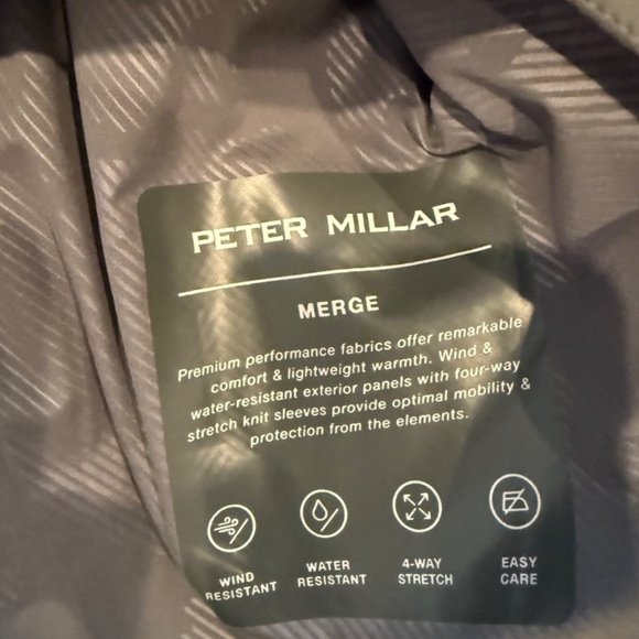 Peter Millar Men's XL Iron Camo Merge Hybrid Jacket MSRP $245 - Picture 12 of 13